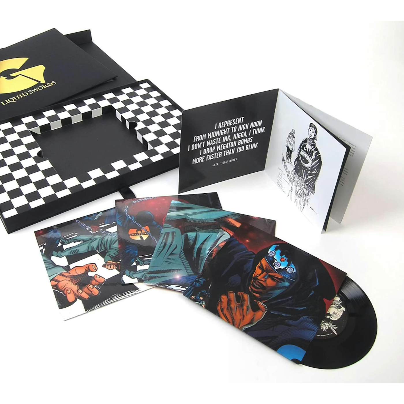 GZA Liquid Swords: The Singles Collection Vinyl Record $80.99